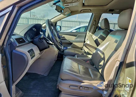 2012 Honda Odyssey Exl из США, поврежденный, VIN 5FNRL5H66CB028637